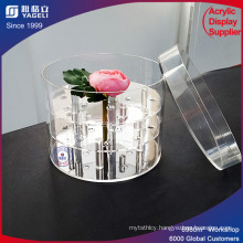 New Fashion Design Acrylic Flower Container Rose Display Box